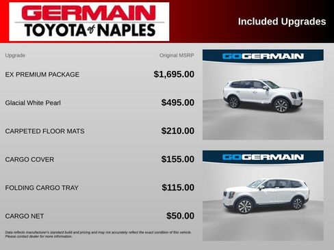 Used 2021 Kia Telluride EX w/ EX Premium Package FWD image 5