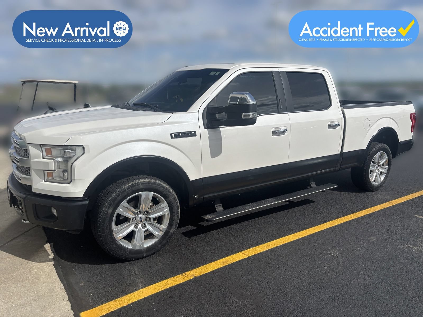 Used 2017 Ford F150 Platinum w/ Technology Package AWD/4WD image 1