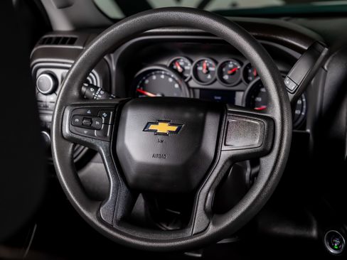 Used 2024 Chevrolet Silverado 1500 Custom w/ Turbomax Blackout Package AWD/4WD image 29