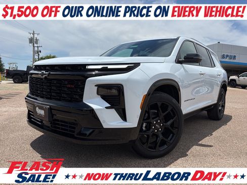 New 2026 Chevrolet Traverse RS w/ LPO, Floor Liner Package FWD image 1