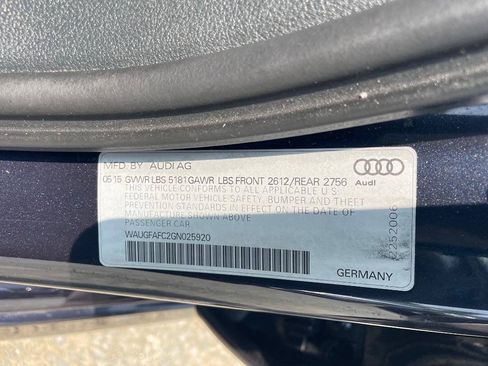 Used 2016 Audi A6 2.0T Premium Plus w/ Premium Plus Package AWD/4WD image 32