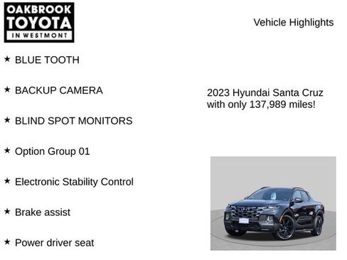 Used 2023 Hyundai Santa Cruz Night AWD/4WD image 5
