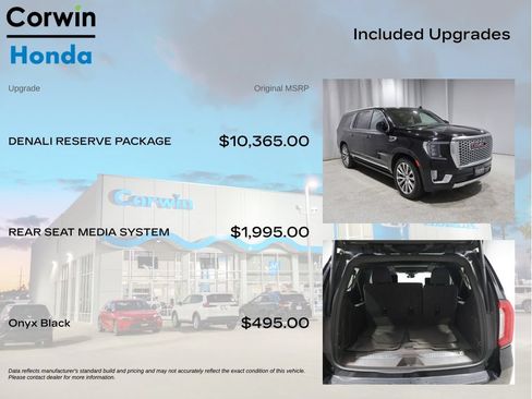 Used 2024 GMC Yukon XL Denali w/ Denali Reserve Package AWD/4WD image 4