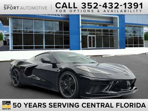 Used 2025 Chevrolet Corvette Stingray Preferred Cpe w/ Z51 Performance Package RWD image 1