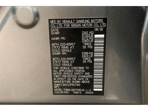 Used 2018 Nissan Rogue SV image 32