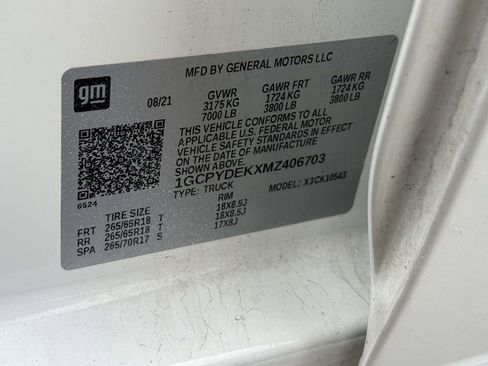 Used 2021 Chevrolet Silverado 1500 LT w/ Bed Protection Package image 21