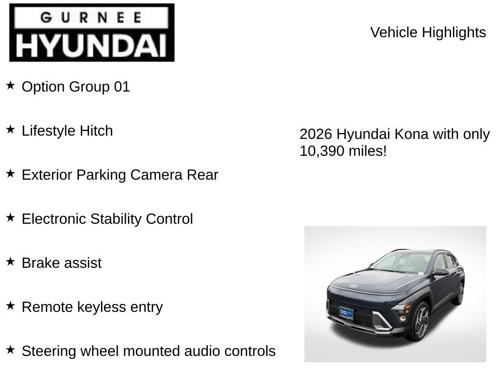 Used 2026 Hyundai Kona SEL Premium AWD/4WD image 7