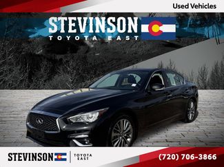 Used 2023 INFINITI Q50 Luxe w/ Cargo Package video 1