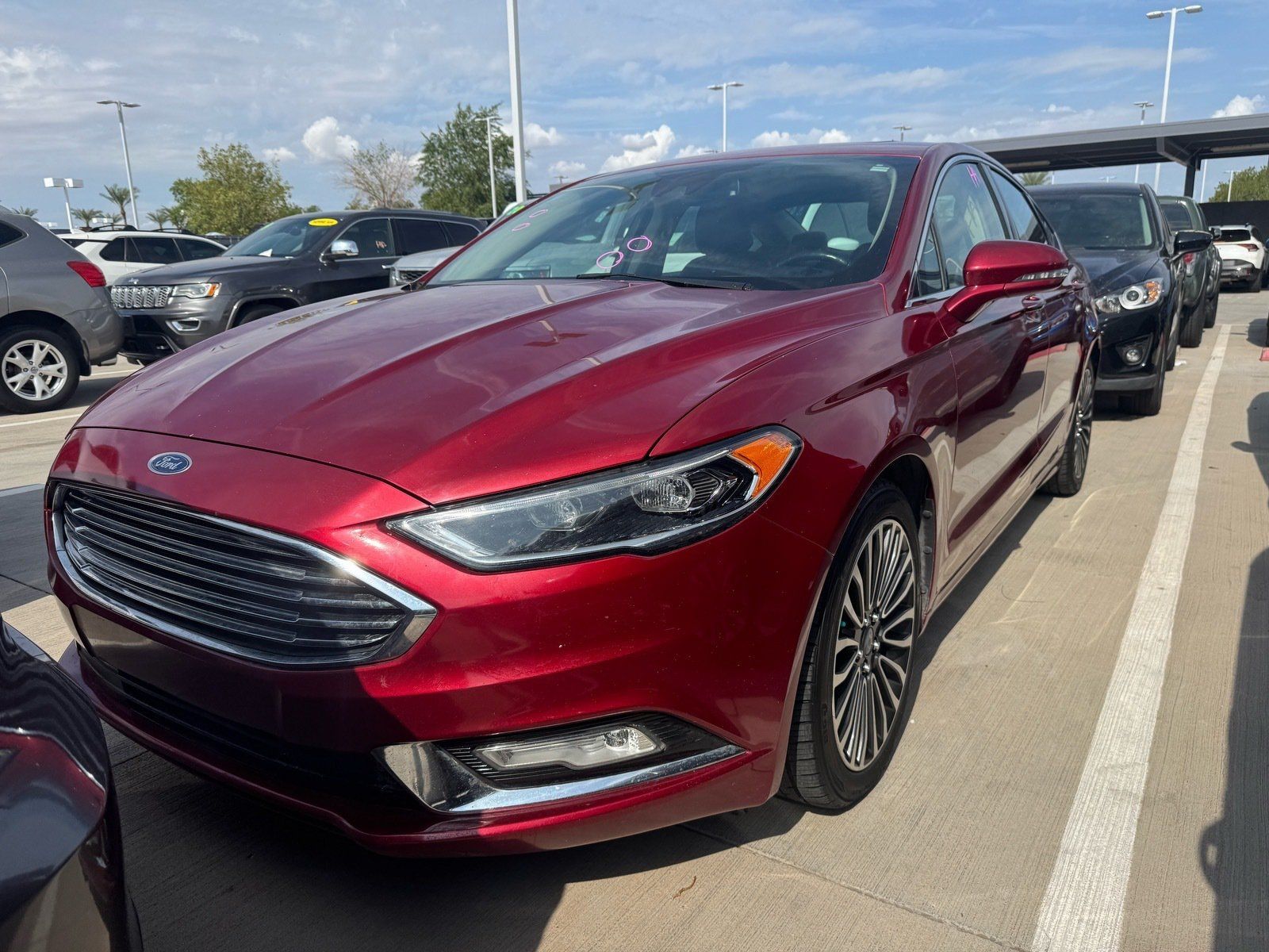 Used 2017 Ford Fusion Titanium FWD image 2