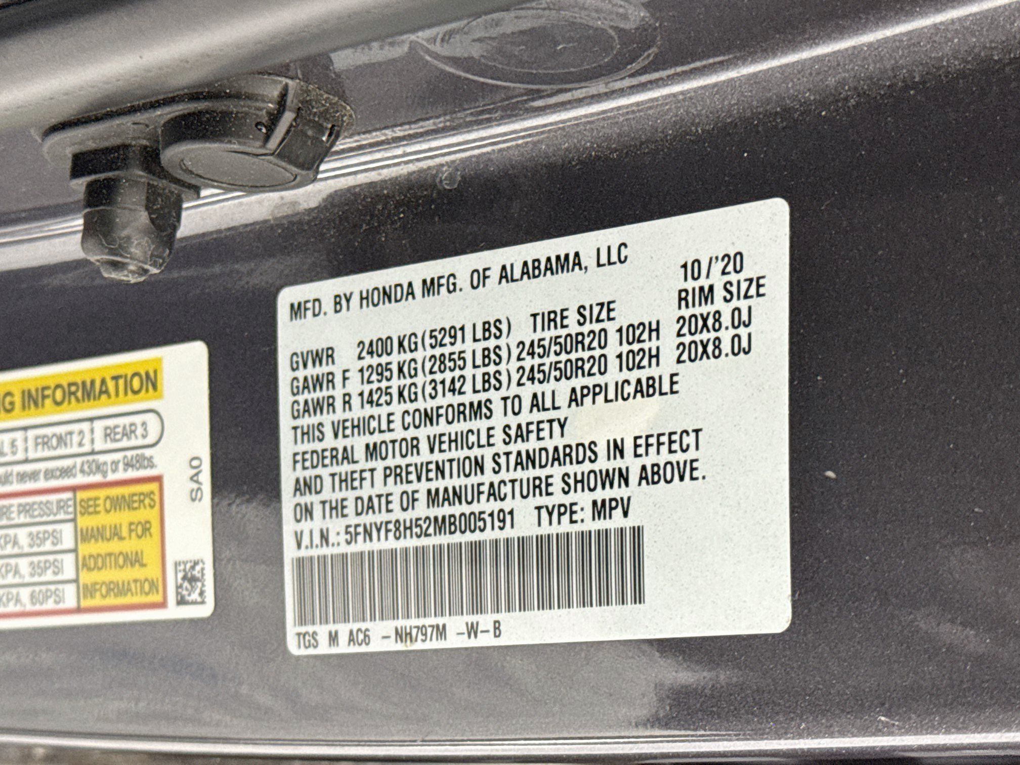 Certified 2021 Honda Passport EX-L image 31