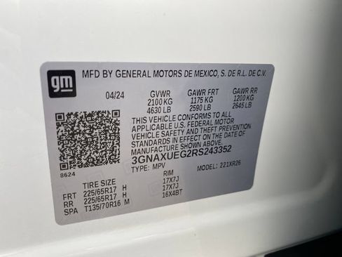 Certified 2024 Chevrolet Equinox LT AWD/4WD image 25