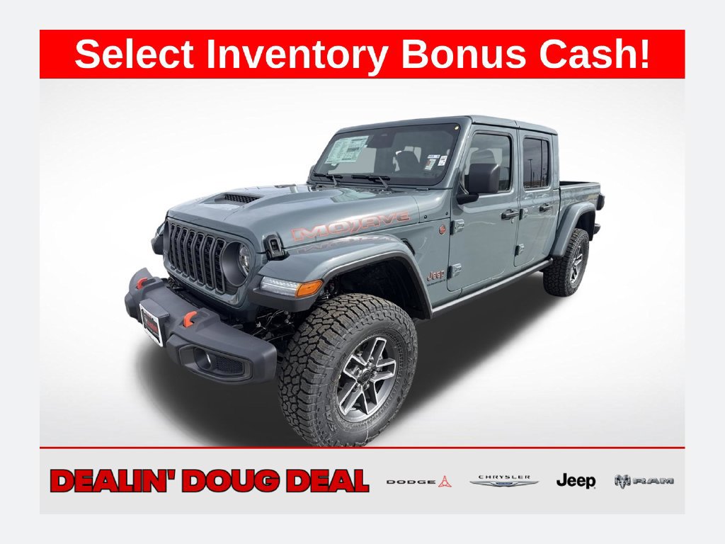 New 2026 Jeep Gladiator Mojave w/ Safety Group AWD/4WD 360° Tour