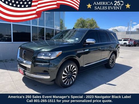 Used 2023 Lincoln Navigator Black Label AWD/4WD image 1