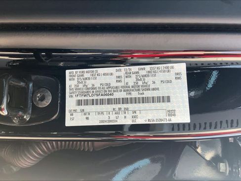 Certified 2025 Ford F150 Platinum AWD/4WD image 32