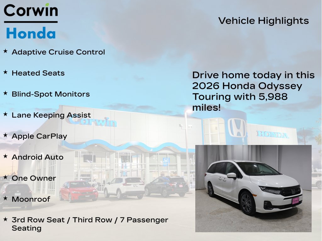 Used 2026 Honda Odyssey Touring image 6