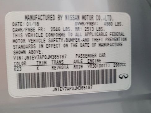Used 2018 INFINITI Q50 Luxe RWD image 33