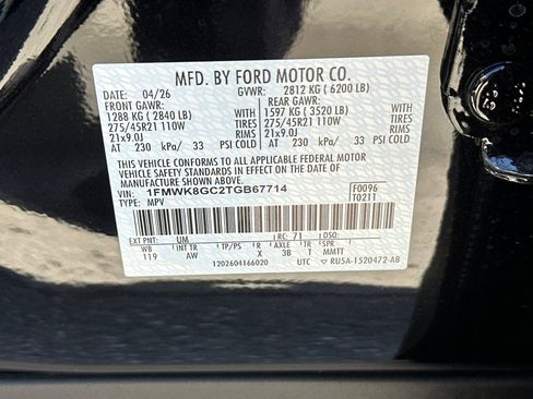 New 2026 Ford Explorer ST AWD/4WD image 29