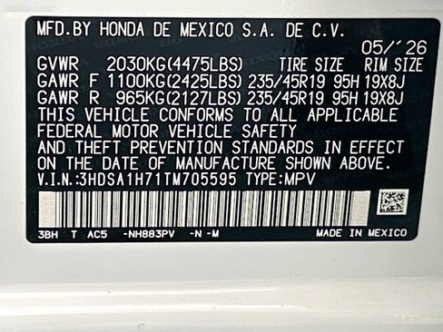 Used 2026 Acura ADX A-Spec w/ Advance Package FWD image 34