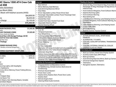 New 2025 GMC Sierra 1500 AT4 w/ AT4 Premium Package AWD/4WD image 33