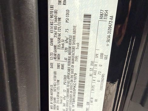 Used 2023 Ford Transit 250 148 High Roof Extended w/ Load Area Protection Package image 32