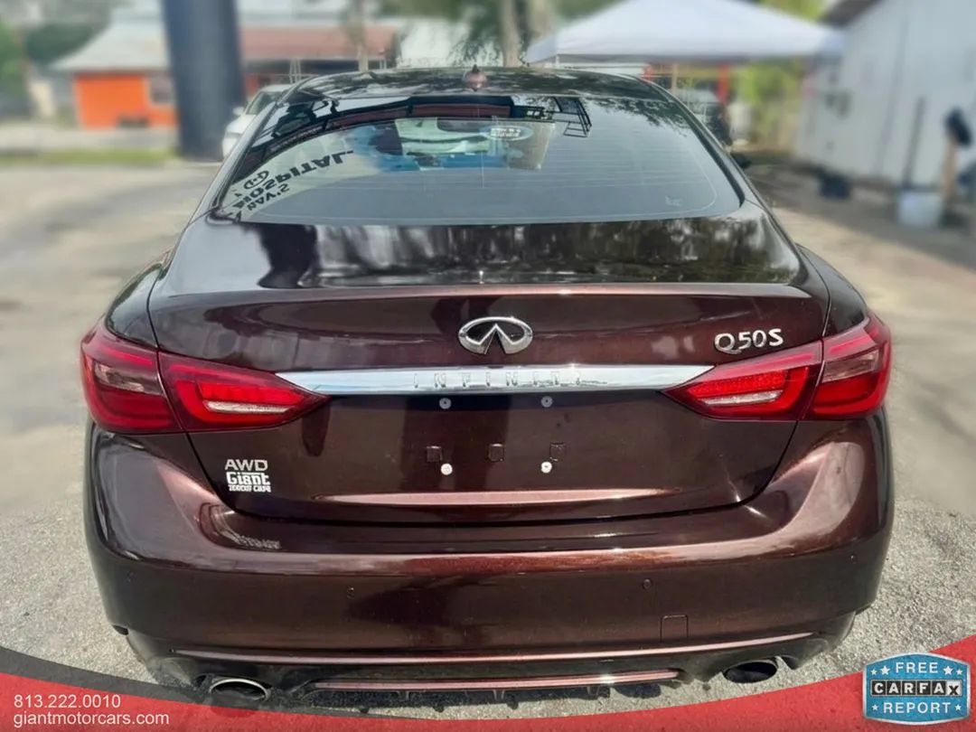 Used 2018 INFINITI Q50 Luxe AWD/4WD image 6