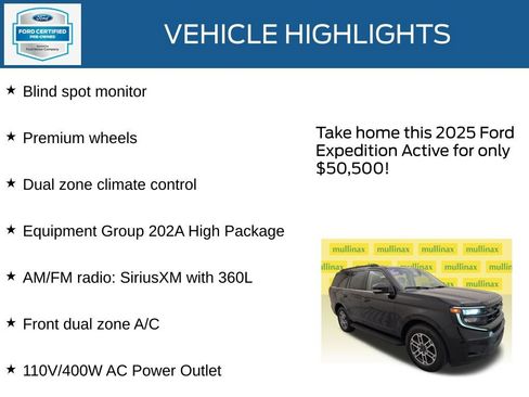 Used 2025 Ford Expedition Active RWD image 22