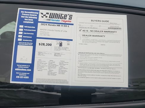 Used 2024 Honda HR-V EX-L image 13