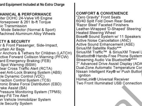 Used 2017 Nissan Maxima 3.5 SL image 18