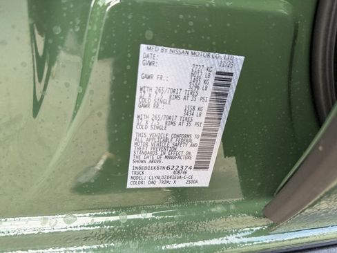 New 2026 Nissan Frontier PRO-4X image 37