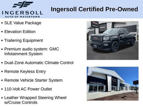 Used 2018 GMC Sierra 1500 SLE w/ SLE Value Package image 5