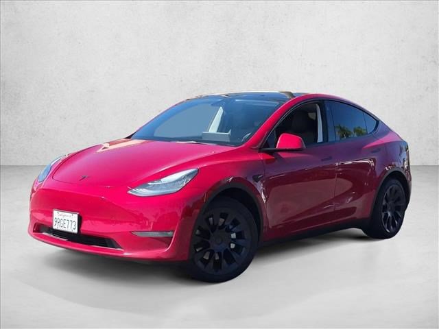 Used 2021 Tesla Model Y Long Range AWD/4WD image 1