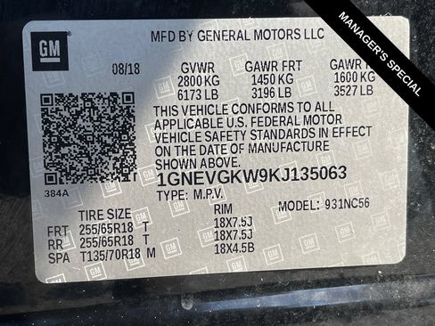 Used 2019 Chevrolet Traverse LT AWD/4WD image 28