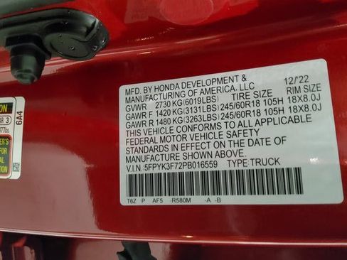 Used 2023 Honda Ridgeline RTL-E image 41