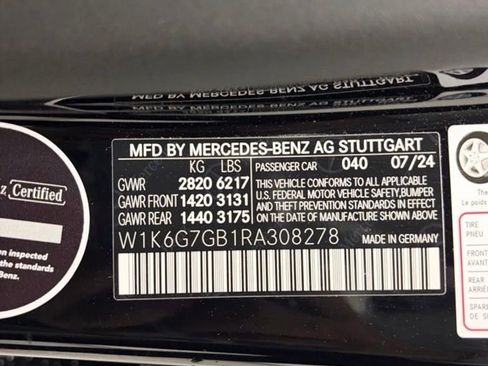 Certified 2024 Mercedes-Benz S 580 4MATIC Sedan image 26