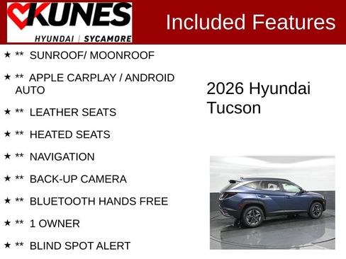 Used 2026 Hyundai Tucson SEL AWD/4WD image 2
