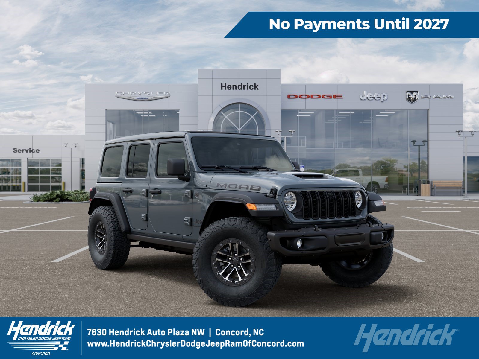New 2026 Jeep Wrangler Unlimited Rubicon 392 w/ Quick Order Package 27X Moab AWD/4WD image 1