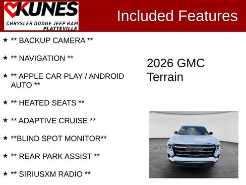 Used 2026 GMC Terrain Elevation FWD image 2