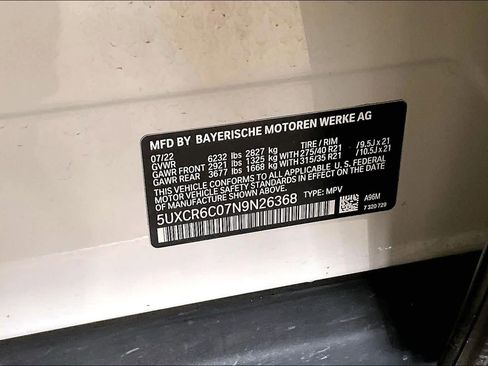 Certified 2022 BMW X5 xDrive40i w/ Premium Package image 33