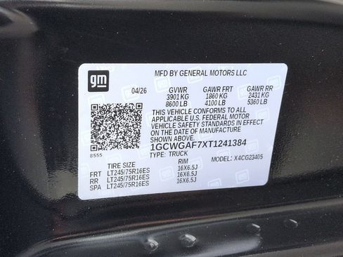 New 2026 Chevrolet Express 2500 w/ Driver Convenience Package RWD image 25