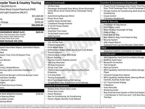Used 2015 Chrysler Town & Country Touring w/ Driver Convenience Group FWD image 6