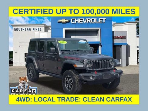 Used 2025 Jeep Wrangler Unlimited Rubicon AWD/4WD image 1