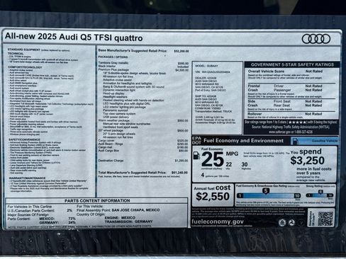 Certified 2025 Audi Q5 Premium Plus w/ Premium Plus image 21