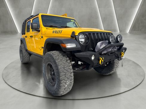 Used 2021 Jeep Wrangler Unlimited Sport AWD/4WD image 1