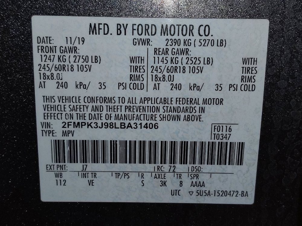 Used 2020 Ford Edge SEL FWD image 33