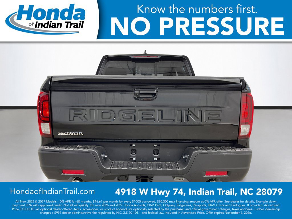 New 2026 Honda Ridgeline RTL image 4