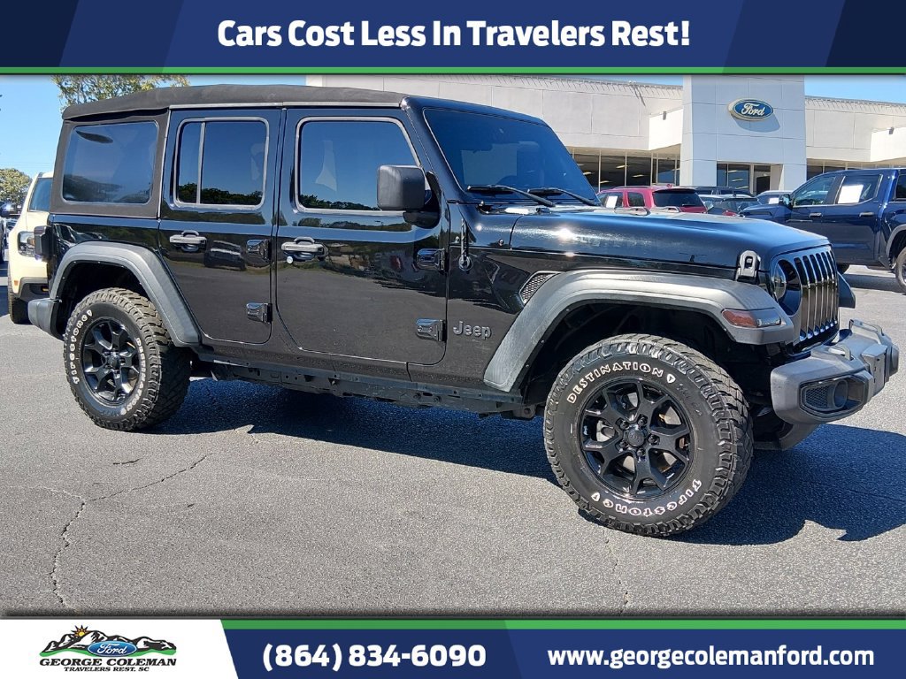 Used 2021 Jeep Wrangler Unlimited Sport AWD/4WD 360° Tour