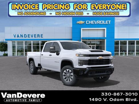New 2025 Chevrolet Silverado 2500 Custom w/ Custom Value Package AWD/4WD image 1