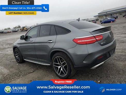 Used 2017 Mercedes-Benz GLE 43 AMG 4MATIC Coupe image 3