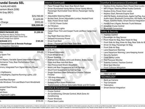 Used 2020 Hyundai Sonata SEL w/ Convenience Package image 5