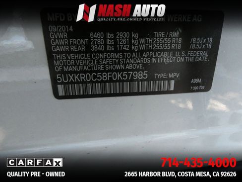 Used 2015 BMW X5 xDrive35i AWD/4WD image 98